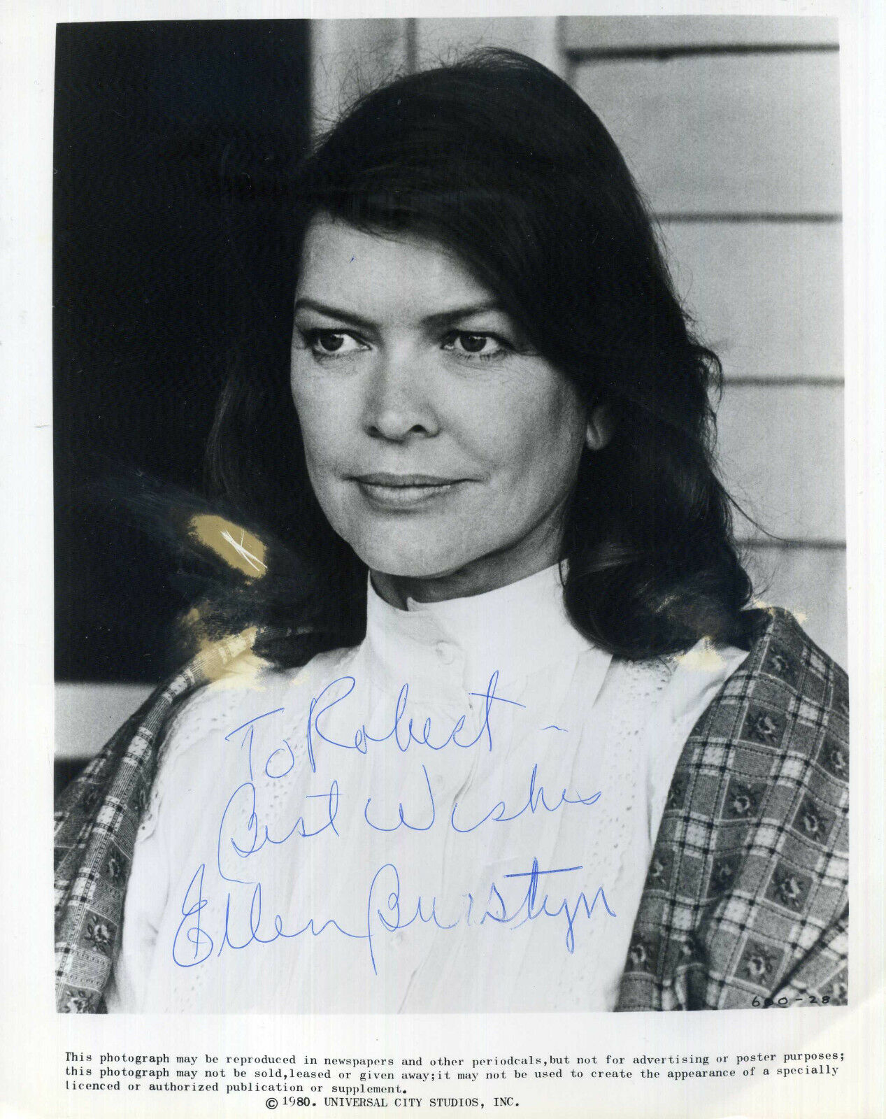 ELLEN BURSTYN Signed Photo Poster paintinggraph - American Film Actress - Preprint