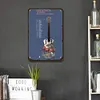 [Grande Taille]Guitare - Panneaux en &eacute;tain m&eacute;tallique(30*40cm)