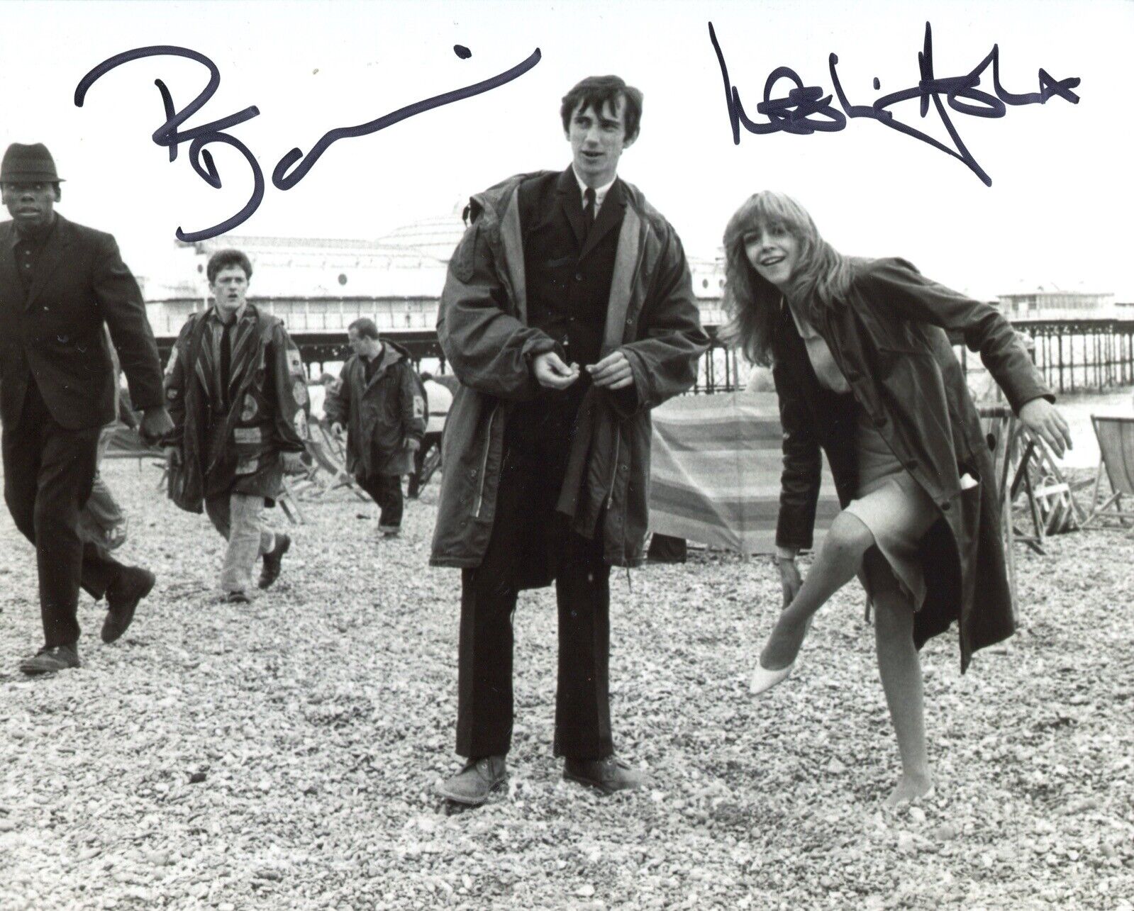 QUADROPHENIA 8x10 signed Phil Daniels & Leslie Ash + Photo Poster painting PROOF - UACC DEALER