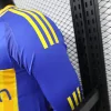 24/25 Player Boca Juniors Long Sleeve Soccer Jersey Home
