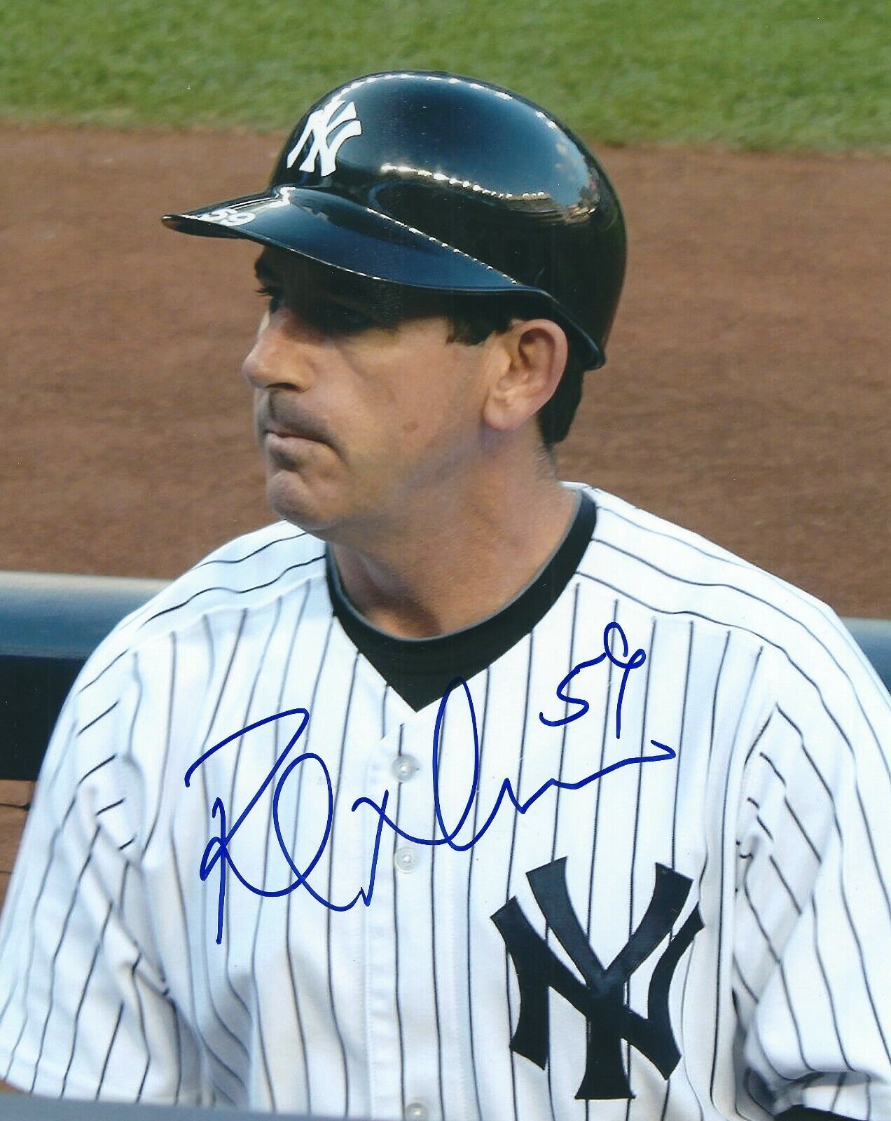 Signed 8x10 ROB THOMSON New York Yankees Autographed Photo Poster painting - COA