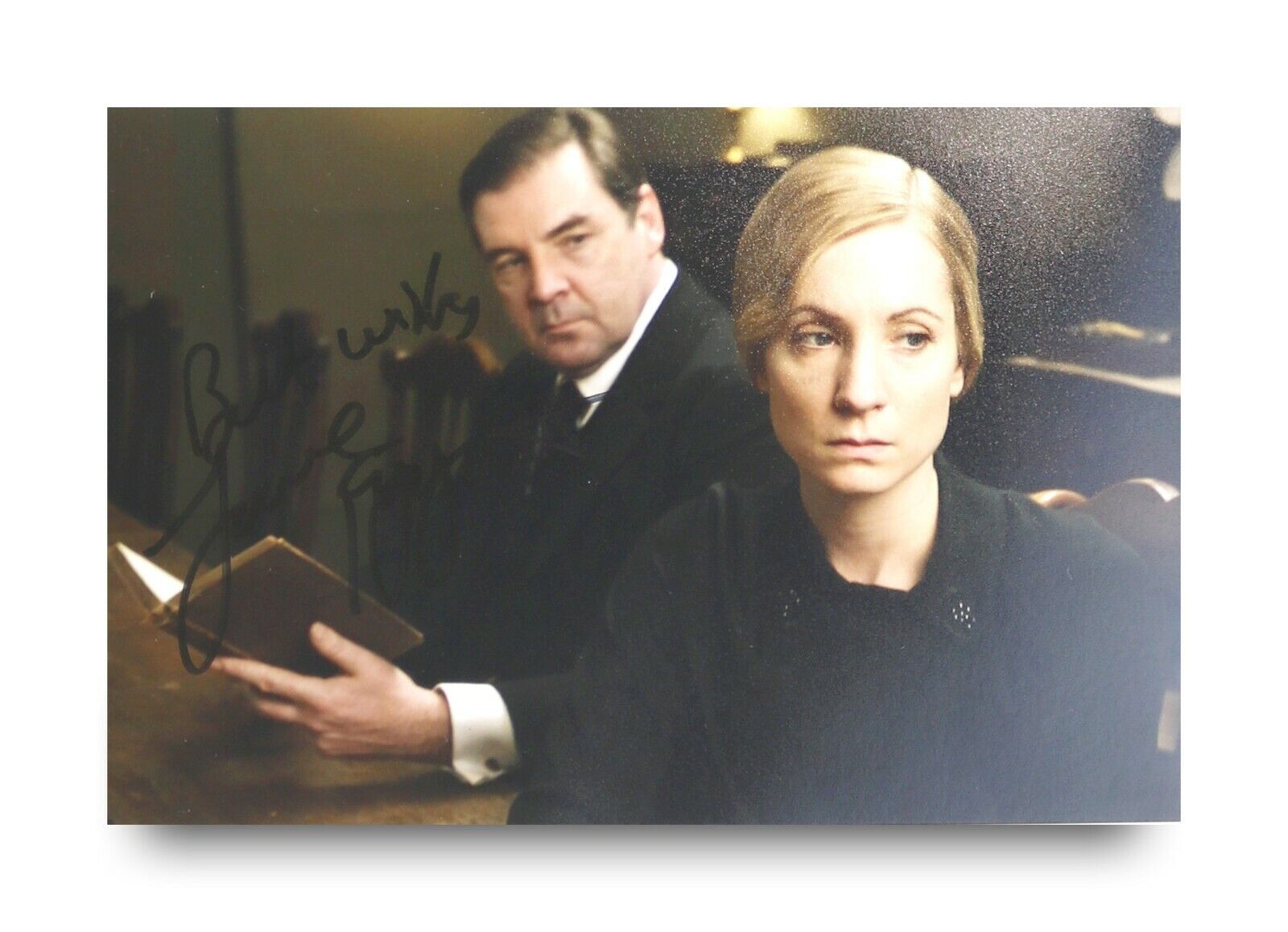 Joanne Froggatt Signed 6x4 Photo Poster painting Downton Abbey Anna Autograph Memorabilia + COA