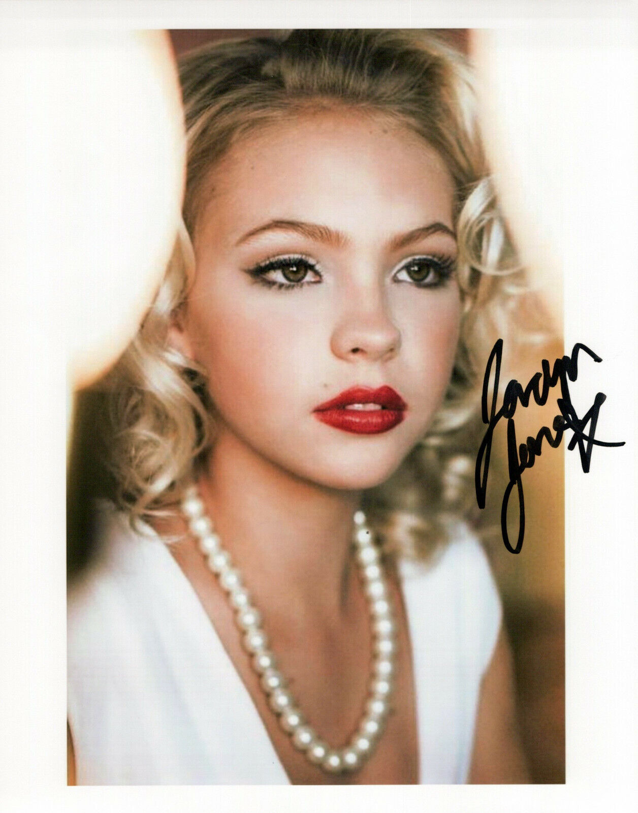 Jordyn Jones glamour shot autographed Photo Poster painting signed 8x10 #7