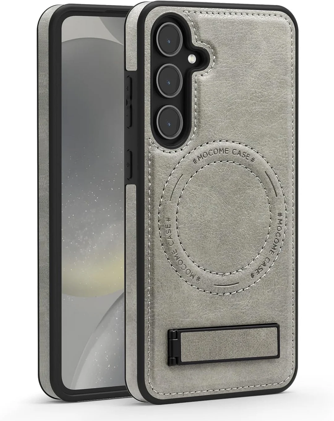 Samsung Galaxy Z Fold 6 Leather Case Magnetic Protective Case Holder Phone Case