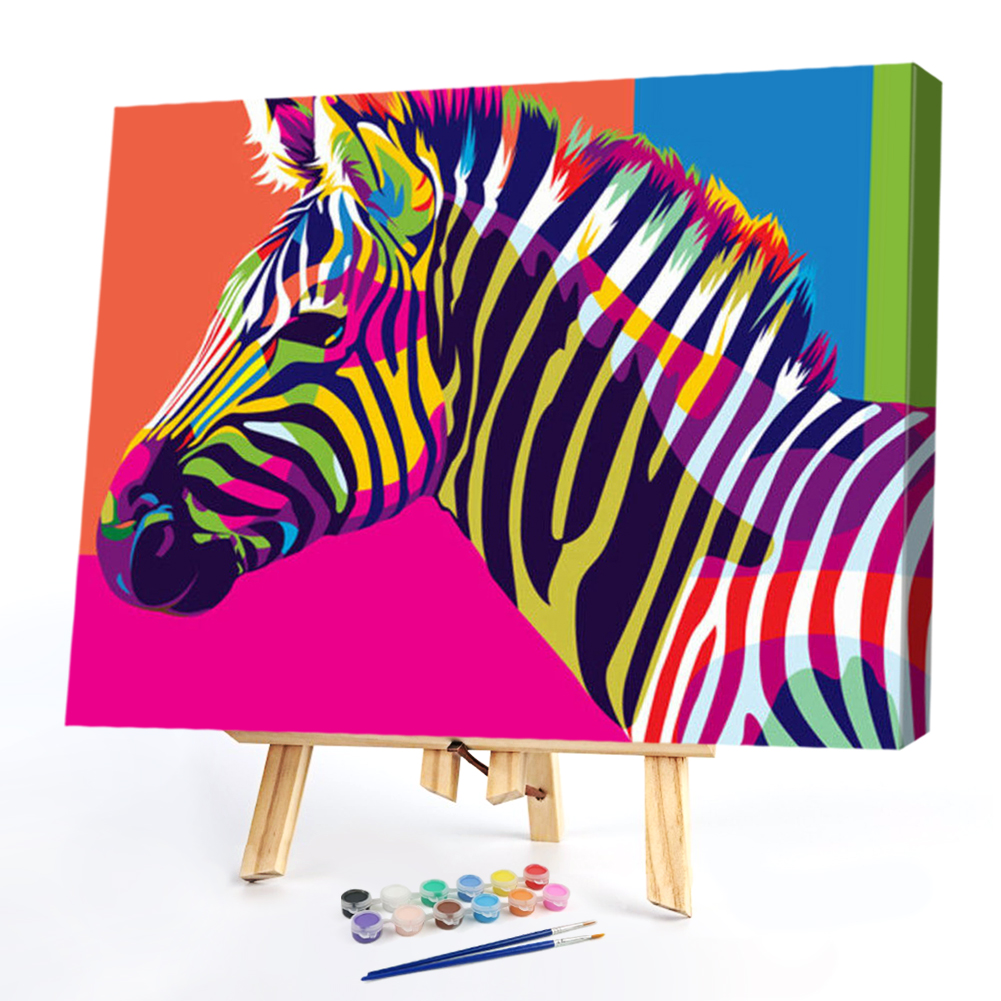

50*40CM - Paint By Numbers - Horse, 501 Original