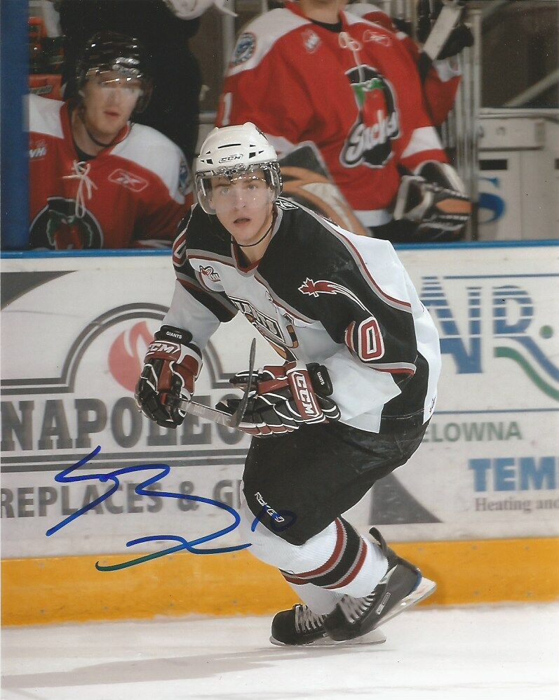 Vancouver Giants Lance Bouma Autographed Signed 8x10 NHL Photo Poster painting COA F