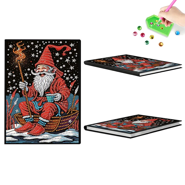 Special Shaped Xmas Diamond Painting Diary Book for Birthdays Or Christmas Gifts gbfke