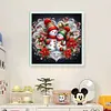 Christmas Snowman-14CT Stamped Cross Stitch 40*40cm/15.75*15.75in