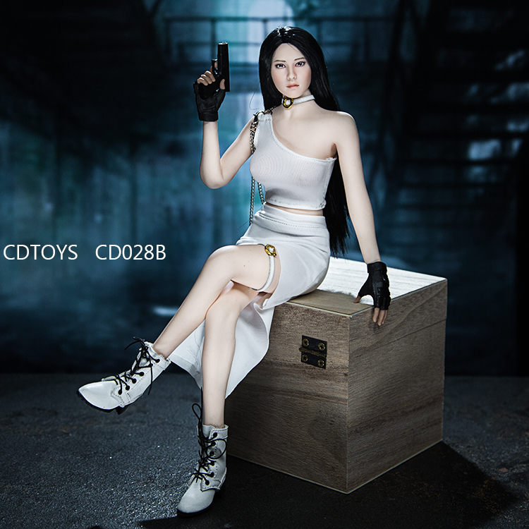 【Pre-order】cdtoys cd028 1/6 Female soldier Slant shoulder skirt garment accessories Suitable for gelling plastids