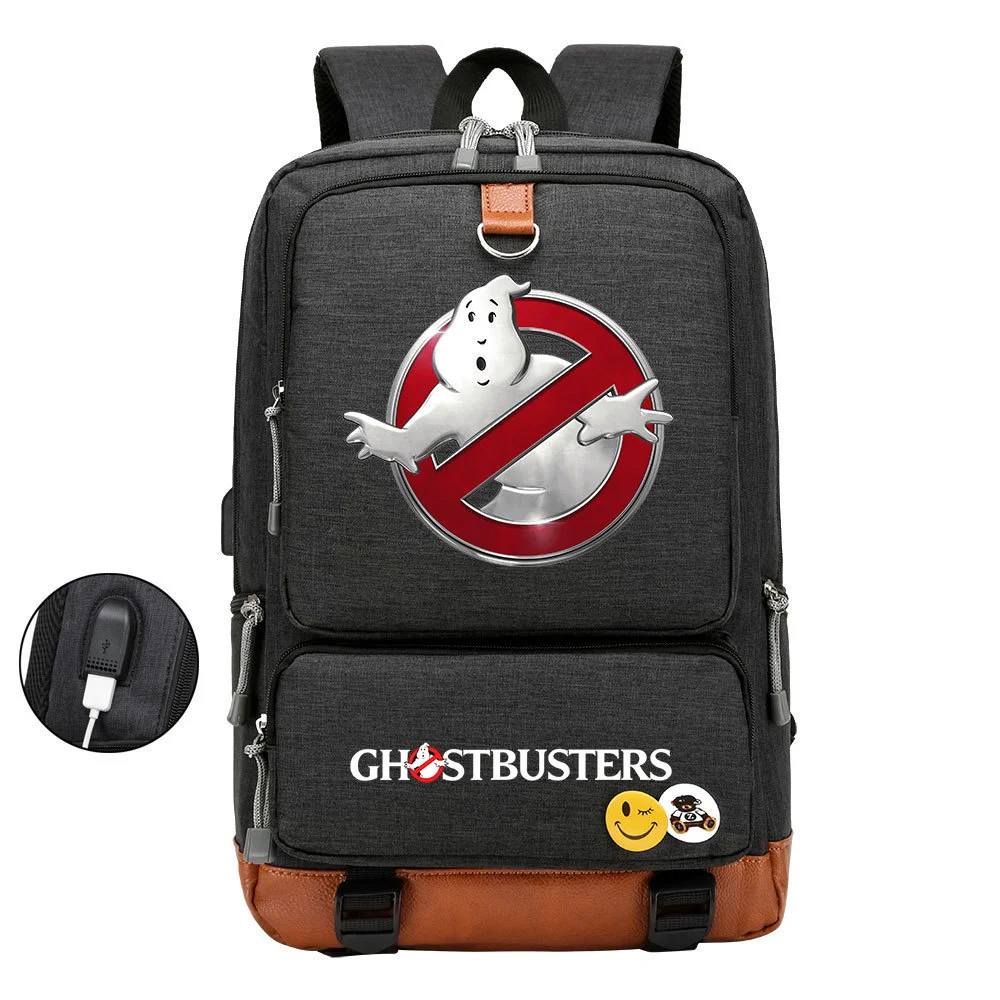 Buzzdaisy Get Ready to Bust Some Ghosts with our Spacious and Tech-Savvy Ghostbusters Backpack!