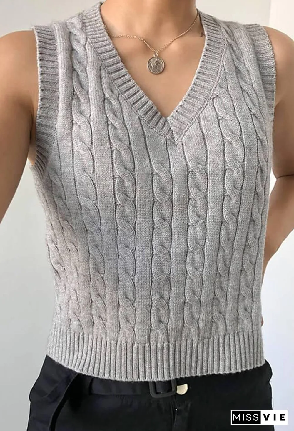 Twist Sweater Vest