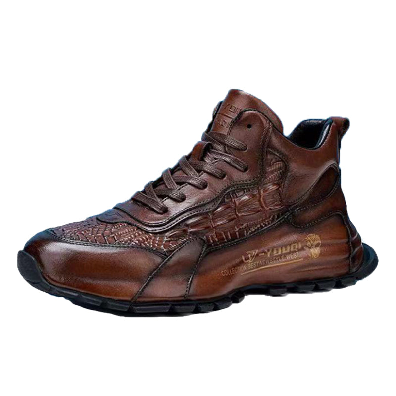 DANRRIO Alligator Leather Light Luxury Shoes DANRRIO.COM DANRRIO