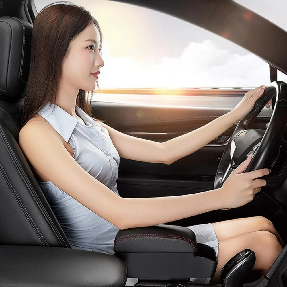 Raise The Armrest Box Storage Box