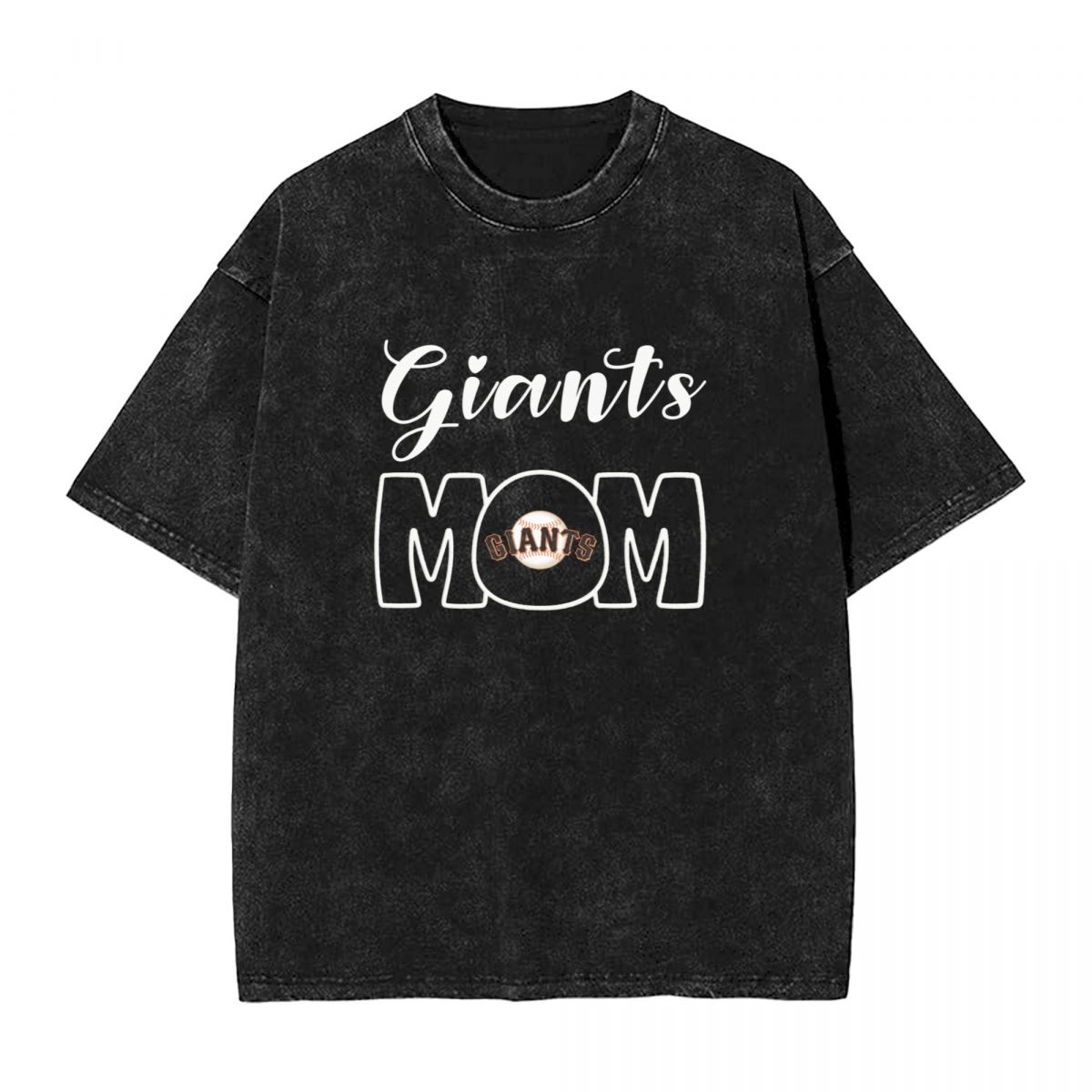 San Francisco Giants Mom Washed Oversized Vintage Men's T-Shirt