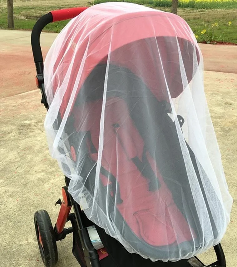 2019 Infants Baby Stroller Pushchair Cart Mosquito Insect Net Safe Mesh Buggy Crib Netting Baby Car Mosquito Net Outdoor protect