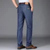 Jeans da uomo micro-elastici ultra-sottili