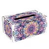 DIY Diamond Art Paper Towel Holder Diamond Decorative Tissue Box for Home Decor