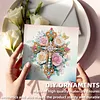 6pcs Diamond Painting Cross Greeting Card Kits with Envelopes for Family Friend Gifts