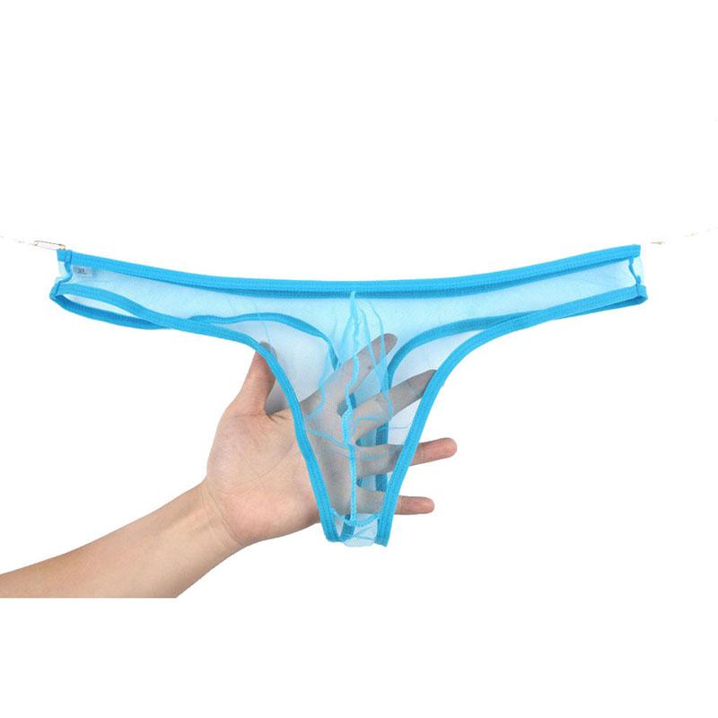 Men's Transparent Ultra Thin Sexy Thong