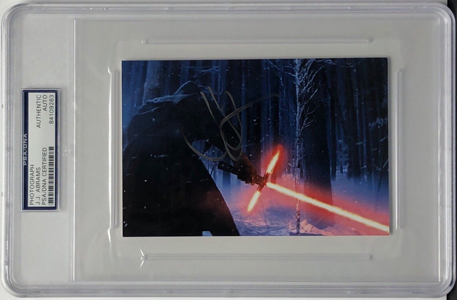 JJ J.J. Abrams Signed Star Wars 4x6 Photo Poster painting PSA 84109263