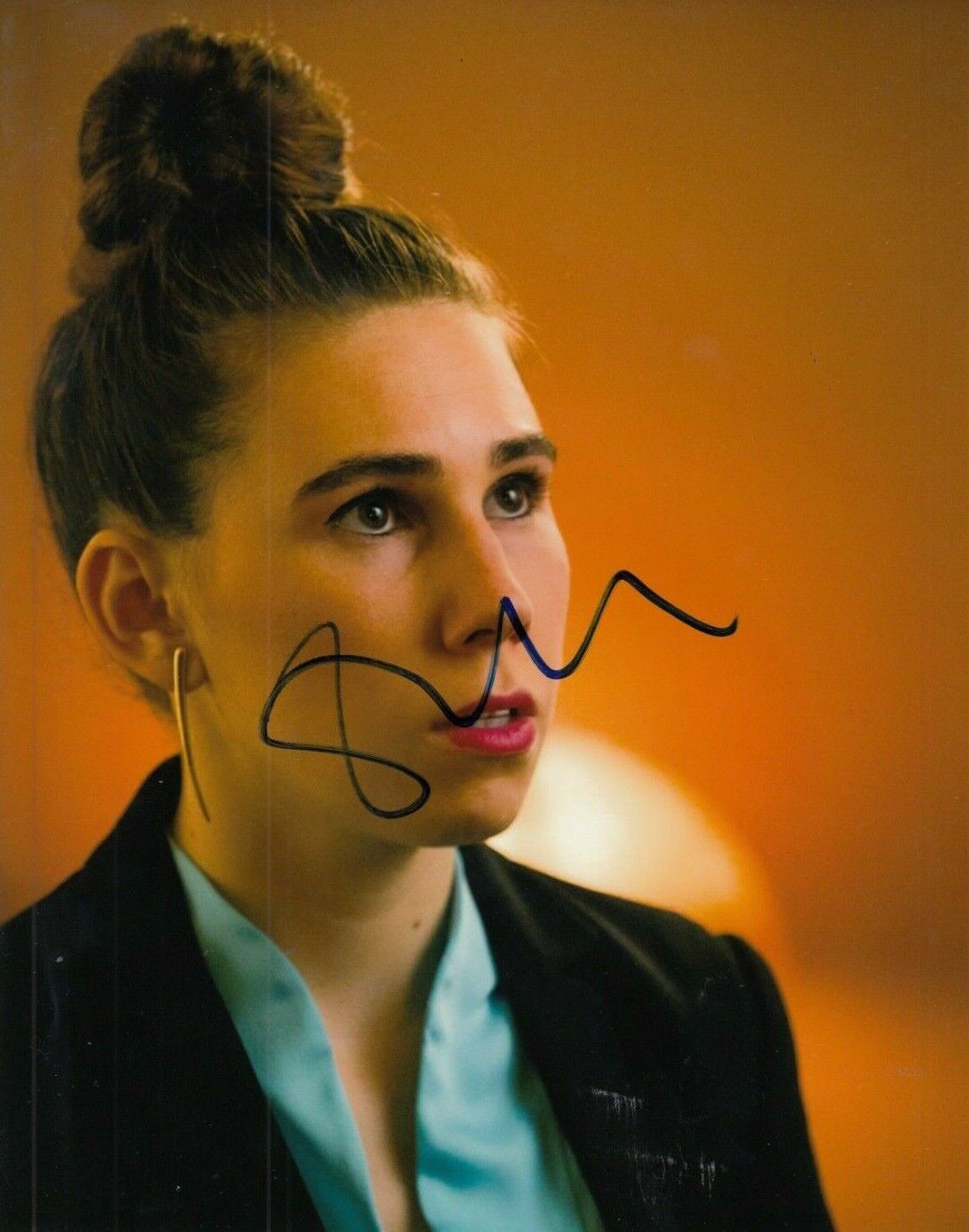 ZOSIA MAMET signed (GIRLS) TV SHOW 8X10 Photo Poster painting *Shoshanna Shapiro* W/COA #2