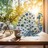 (US Local)Peacock Special Shape Desktop Diamond Painting Art Kits for Home Office Decor
