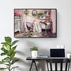 uk.everydayedeals Diamond Painting - Full Round - Bathroom(40*30cm)