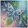 Diamond Painting-DIY Crystal Rhinestone Peacock Butterfly