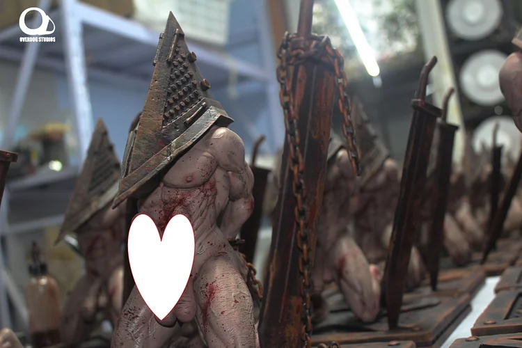 prompthunt: a hot toys figure of pyramid head ( from silent hill ),  figurine, detailed product photo