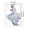 (Big Size)[Brand]Winter Queen - 14CT Stamped Cross Stitch - 41*60cm - Character