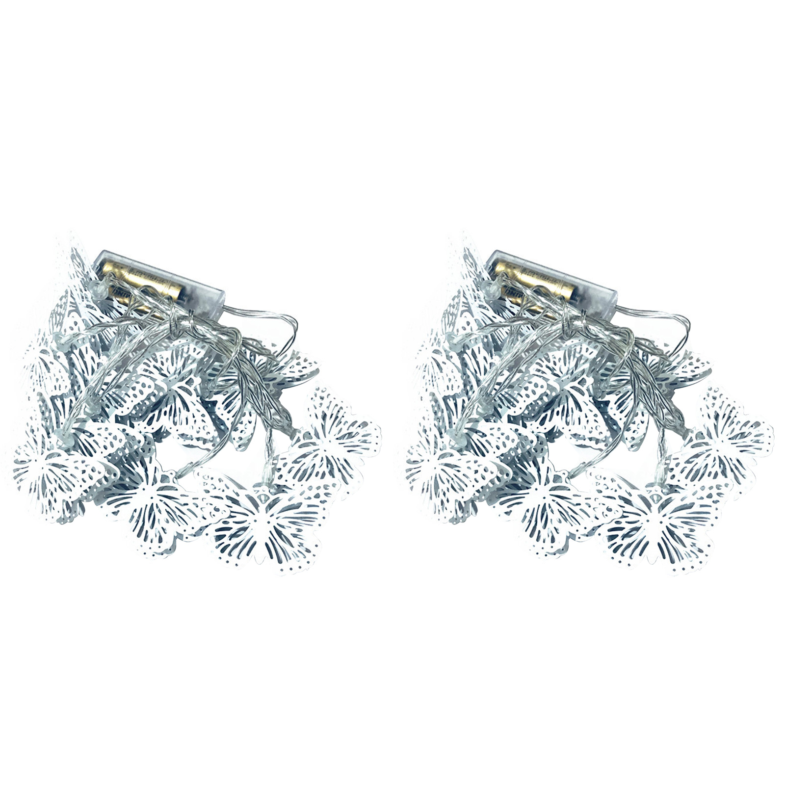 

LED Metal Butterfly String Lights Christmas Party Holiday Window Decoration, 501 Original