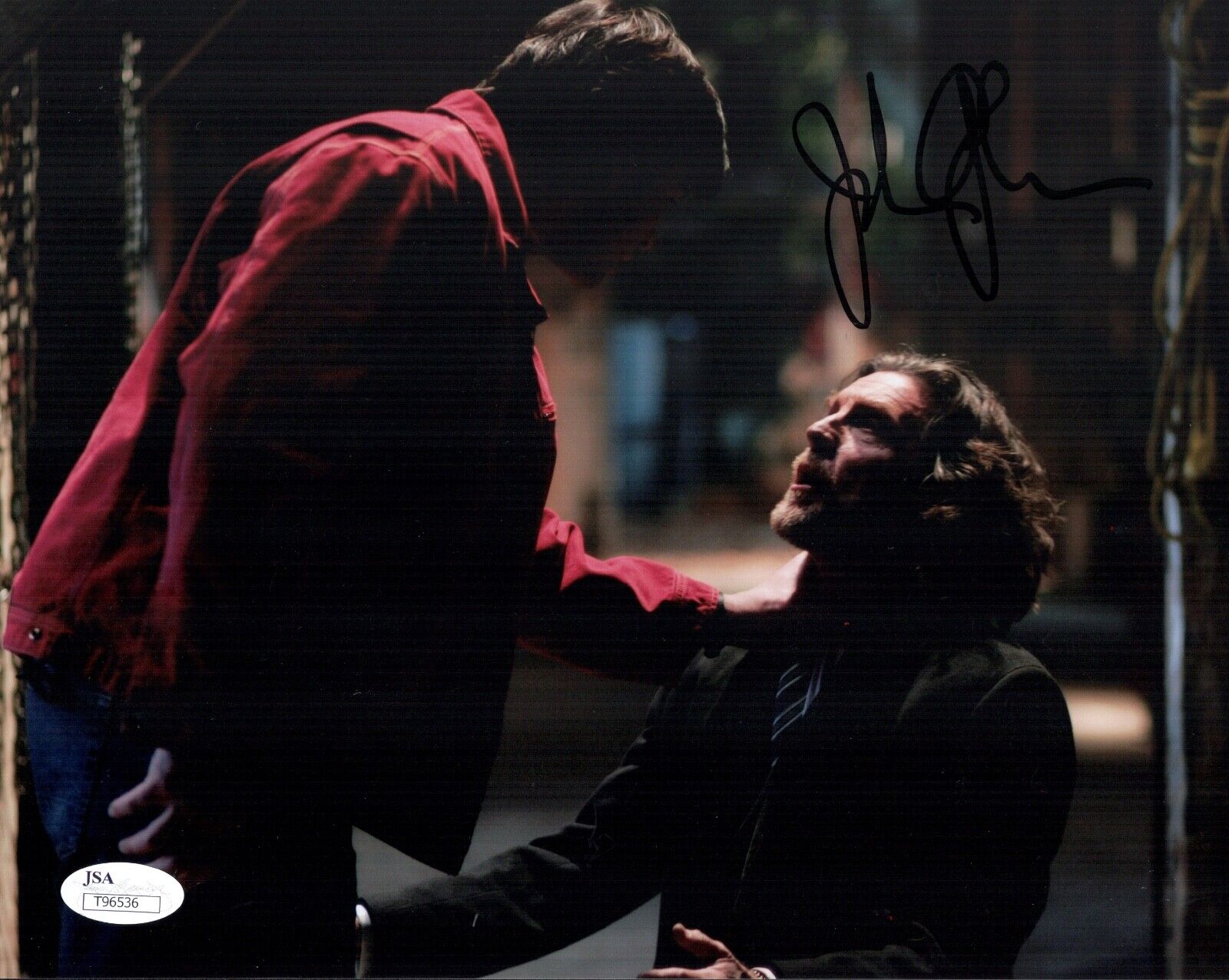 JOHN GLOVER Signed SMALLVILLE Lionel Luthor 8x10 Photo Poster painting Autograph JSA COA