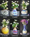 Wooden Vase Solid Mosaic Art Handmade Pasting Material Pack DIY Creative Decoration Kit