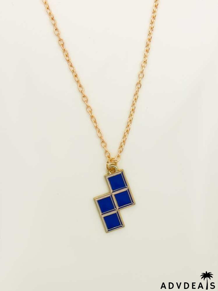 Geometric Pendant Necklace