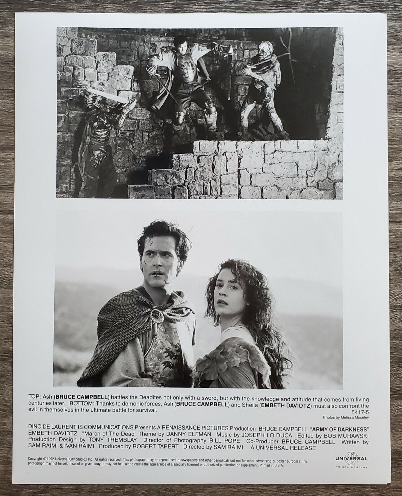 Unsigned Army Of Darkness 8x10 Movie Still Photo Poster painting Print Photo Poster paintinggraph Bruce Campbell