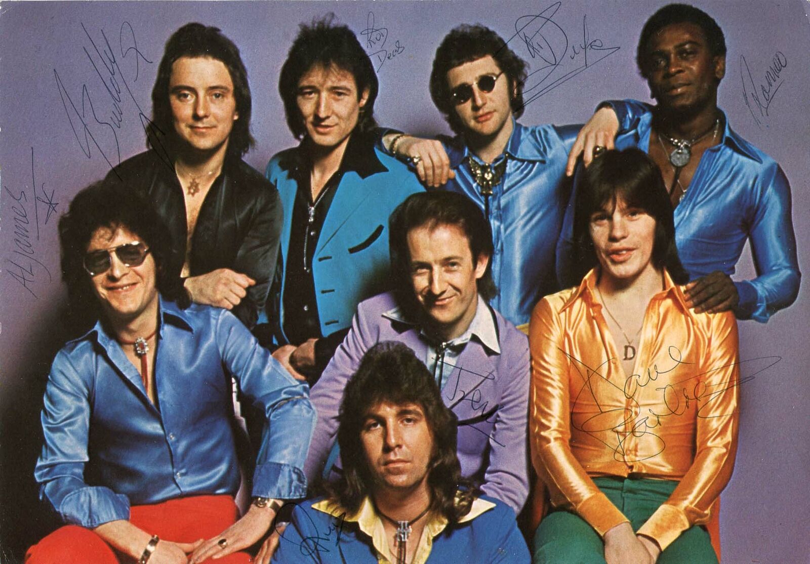 POP/ROCK GROUP Showaddywaddy autographs, signed Photo Poster painting