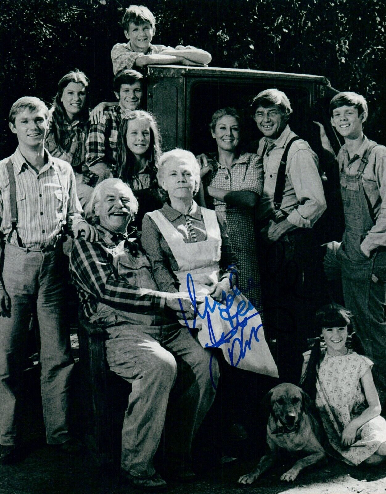 Judy Norton & Michael Learned Signed Autograph 8x10 Photo Poster painting THE WALTONS COA