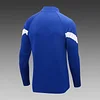 2022/2023 Olympique de Marseille Half-Pull Training Suit Blue Football Jersey