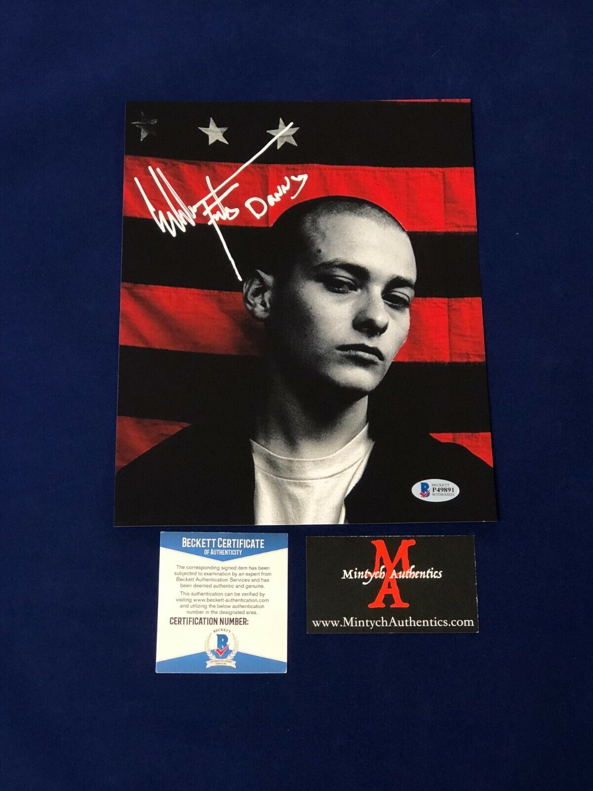 EDWARD FURLONG AUTOGRAPHED SIGNED 8x10 Photo Poster painting! AMERICAN HISTORY X! DANNY! BECKETT