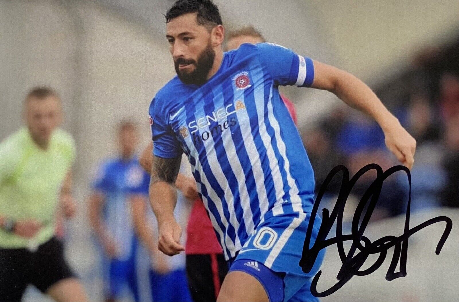 Billy Paynter Genuine Hand Signed Hartlepool United 6X4 Photo Poster painting 2