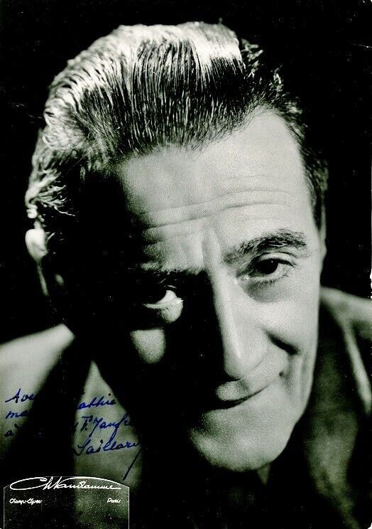 Vintage MYSTERY ACTOR Signed Photo Poster painting