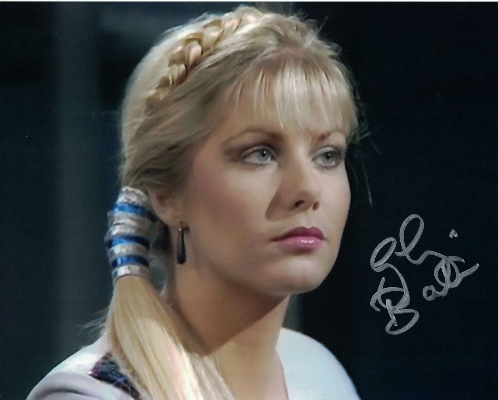 GLYNIS BARBER - Soolin in Blake's 7 hand signed Photo Poster painting