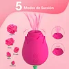 JONQUIL | Super Quiet Rose Sucking Vibrator with Egg