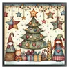Christmas Tree-11CT Stamped Cross Stitch 50*50cm/19.69*19.69in