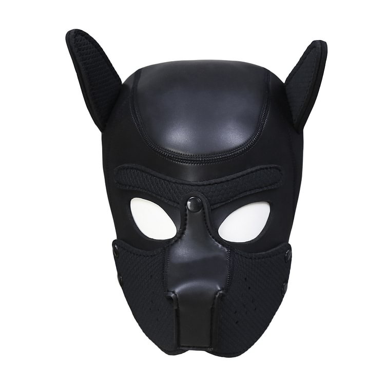 SM Role Play Dog Full Head Mask Rose Toy