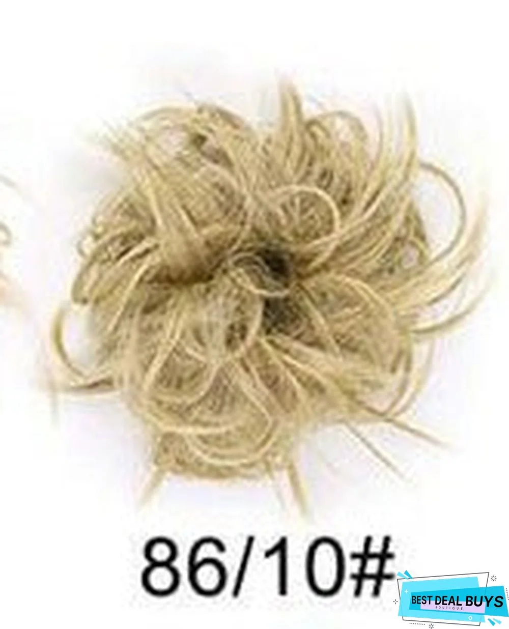 Rubber Band Chemical Fiber Wig Ring Chicken Tail Hair Ring Fluffy Curly Hair Ring