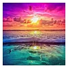 Diamond Painting-5D Full Round Drill Sunset