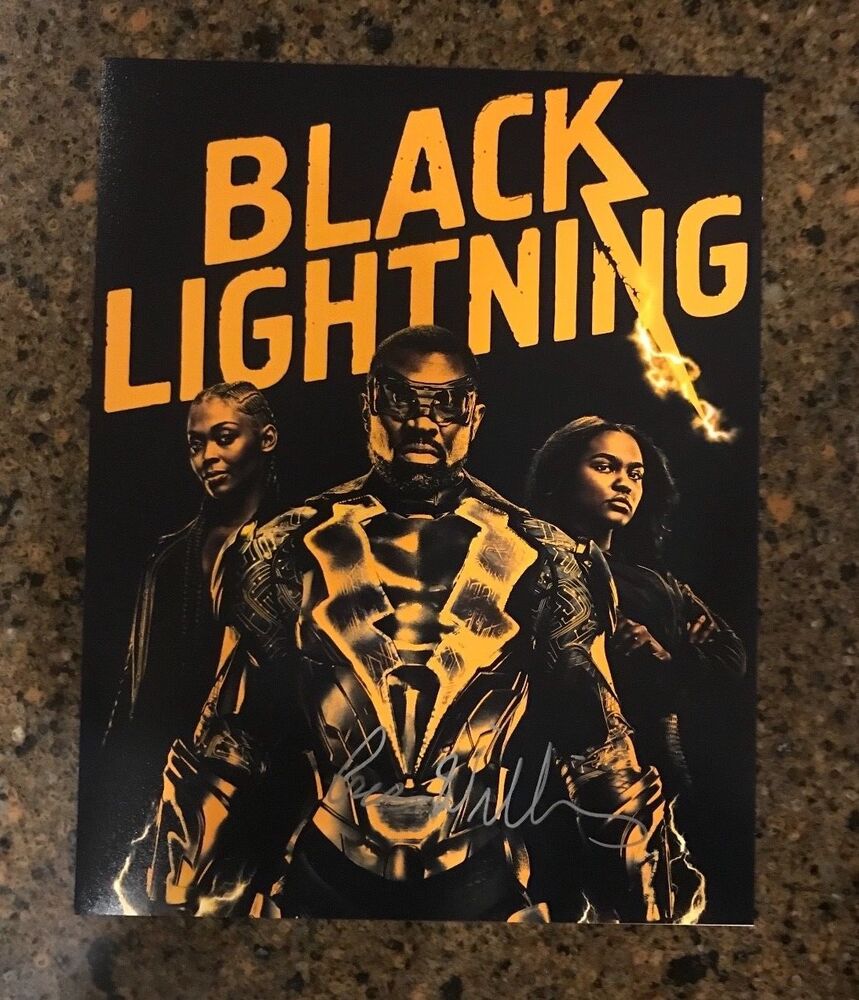 * CRESS WILLIAMS * signed autographed 11x14 Photo Poster painting * BLACK LIGHTNING * 1