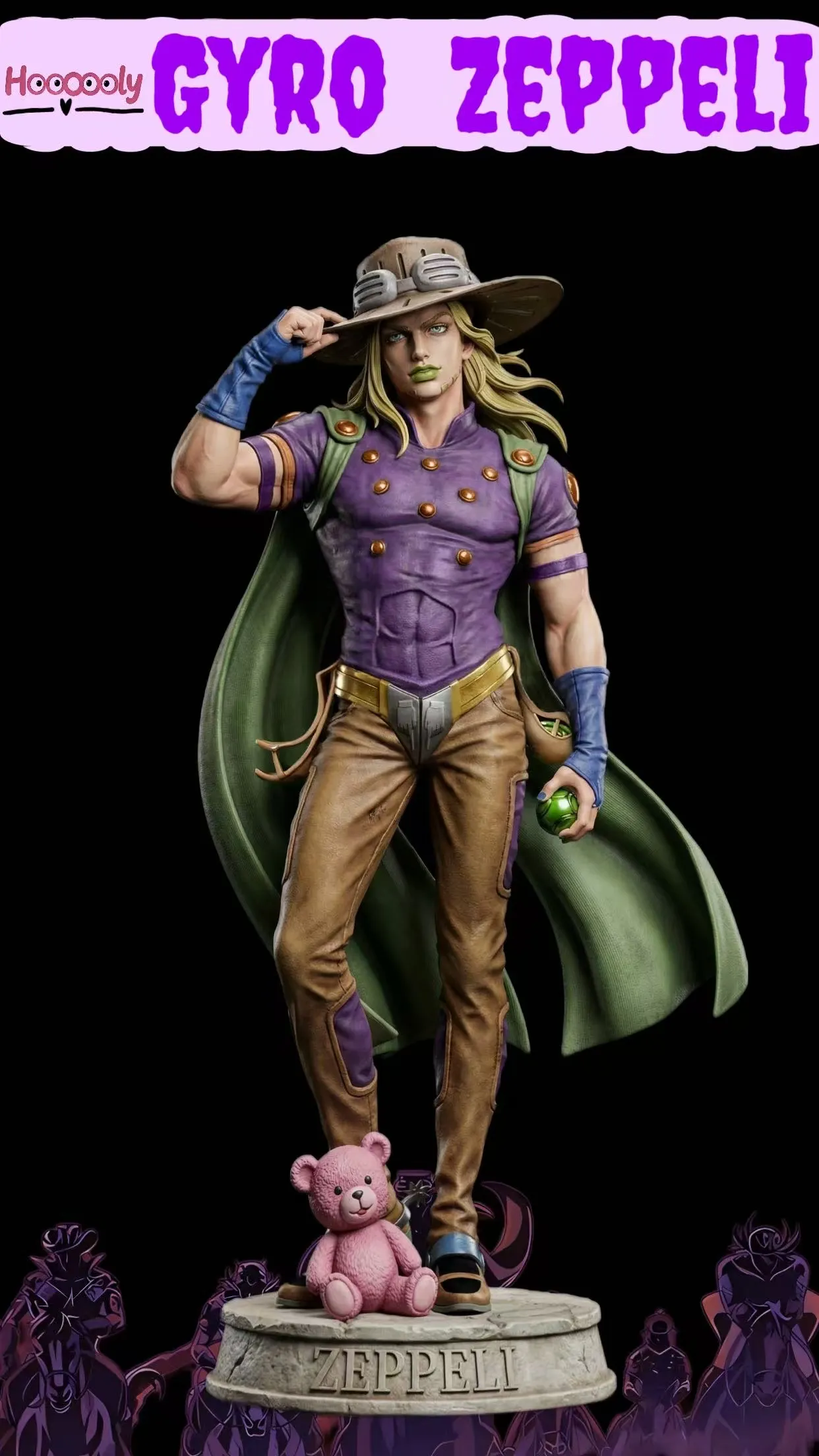 Hoooooly Studio - Gyro Zeppeli JoJo's Bizarre Adventure 1/6 Statue(GK)-