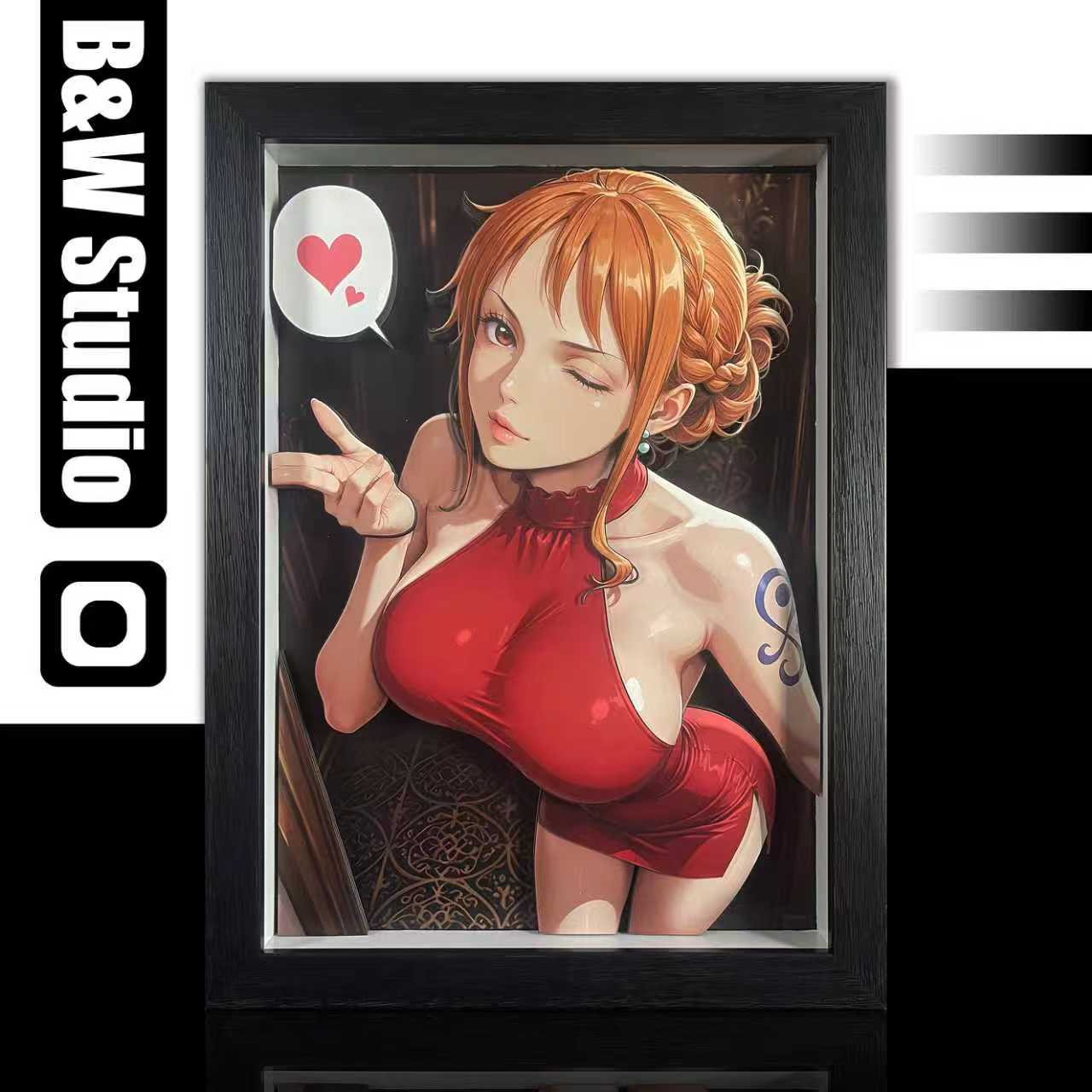 B&W Studio - One Piece Nami 3D Decorative Painting DSMG-126/DSMGSlim-126 Scene-